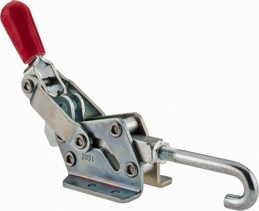 De-Sta-Co 3051 Pull-Action Latch Clamp Horizontal, 1,507 lb, J-Hook, Flanged Base