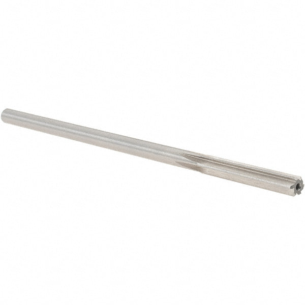 Alvord Polk 10328 Chucking Reamer 0.1905" Dia, 4-1/2" OAL, 1-1/8" Flute Length, Straight Flute, Straight-Cylindrical Shank, HSS