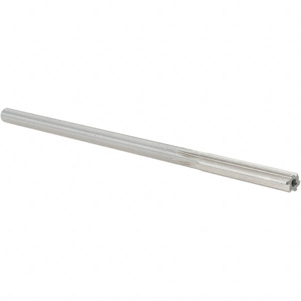 Alvord Polk 10441 Chucking Reamer 0.2465" Dia, 6" OAL, 1-1/2" Flute Length, Straight Flute, Straight-Cylindrical Shank, HSS
