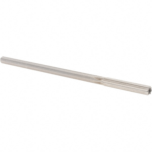 Alvord Polk 10490 Chucking Reamer 0.2710" Dia, 6" OAL, 1-1/2" Flute Length, Straight Flute, Straight-Cylindrical Shank, HSS