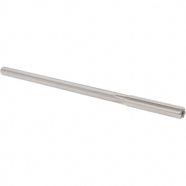 Alvord Polk 10500 Chucking Reamer 0.2760" Dia, 6" OAL, 1-1/2" Flute Length, Straight Flute, Straight-Cylindrical Shank, HSS