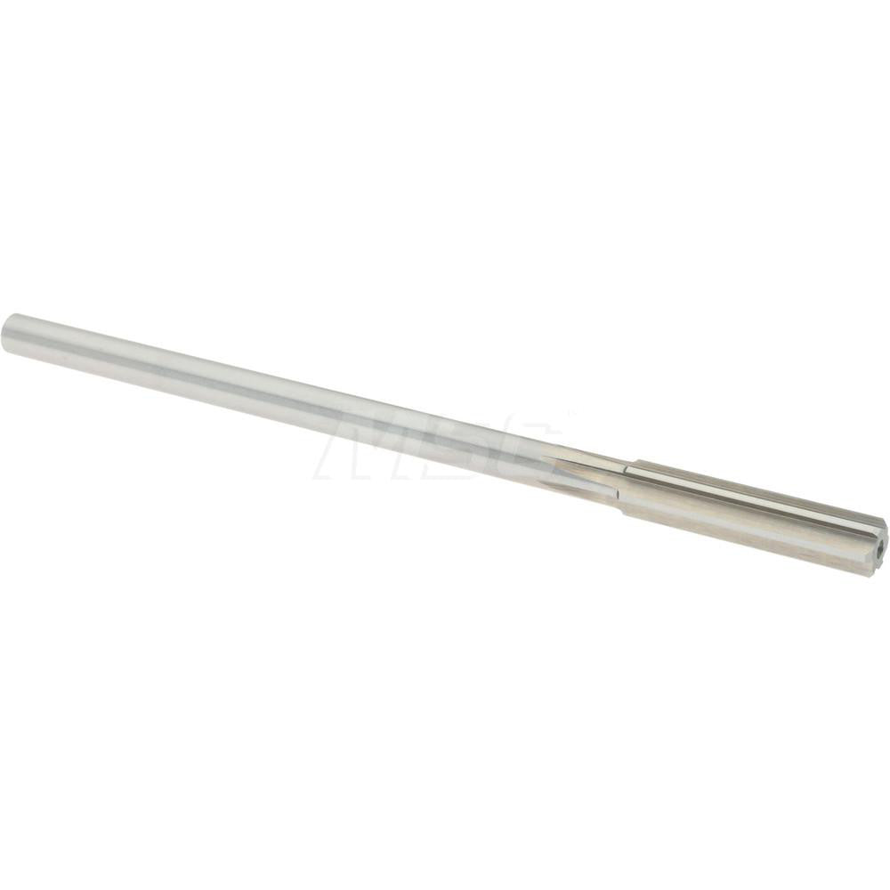 Alvord Polk 10622 Chucking Reamer 0.3370" Dia, 6" OAL, 1-1/2" Flute Length, Straight Flute, Straight-Cylindrical Shank, HSS