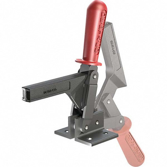 De-Sta-Co 5105 Manual Hold-Down Toggle Clamp Vertical, 696.91 lb Capacity, Solid Bar, Flanged Base