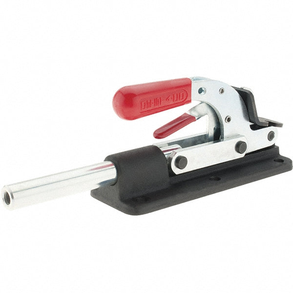 De-Sta-Co 640-R Standard Straight Line Action Clamp 7508.62 lb Load Capacity, 4" Plunger Travel, Flanged Base, Carbon Steel