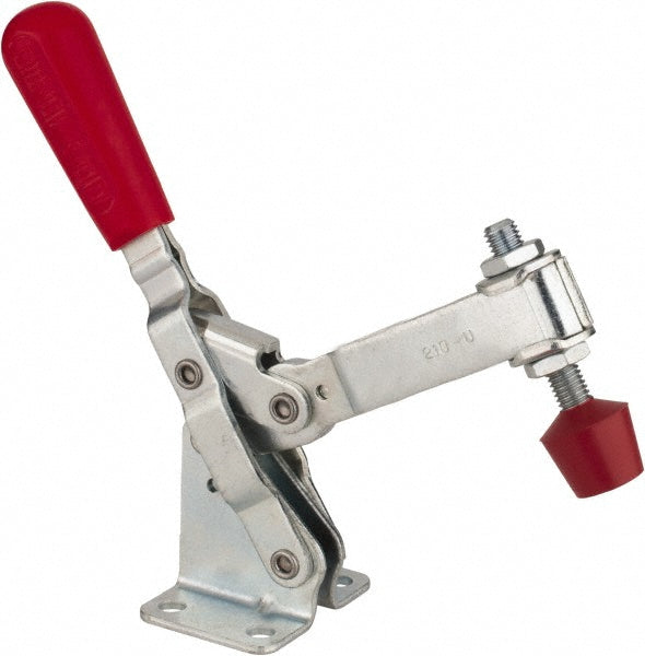 De-Sta-Co 210-U Manual Hold-Down Toggle Clamp Vertical, 600.24 lb Capacity, U-Bar, Flanged Base