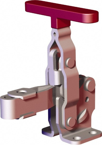 De-Sta-Co 207-TU Manual Hold-Down Toggle Clamp Vertical, 375.43 lb Capacity, U-Bar, Flanged Base