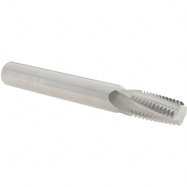 Scientific Cutting Tools, Inc. TMX440-14-H Helical Flute Thread Mill 1/2-143/4-14, Internal & External, 4 Flute, 0.5000" Shank Dia, Solid Carbide