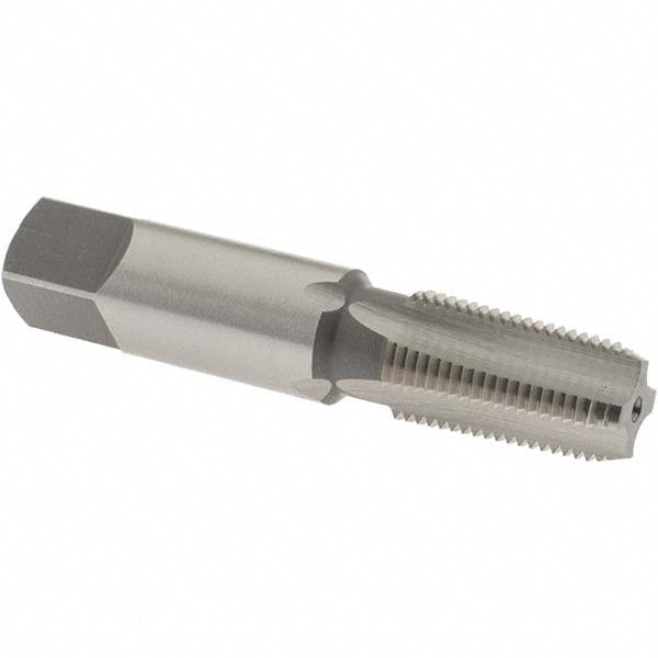 OSG 1311100 Standard Pipe Tap 1/8-27, NPT, 4 Flutes, High Speed Steel, Bright/Uncoated