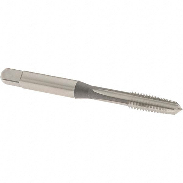 OSG 1970900 Straight Flute Tap M6x1 Metric Coarse, 4 Flute, Taper Chamfer, 6H Class of Fit, High-Speed Steel, Bright/Uncoated Finish