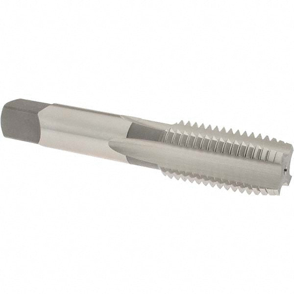 OSG 1977500 Straight Flute Tap M24x3 Metric Coarse, 4 Flute, Plug Chamfer, 6H Class of Fit, High-Speed Steel, Bright/Uncoated Finish