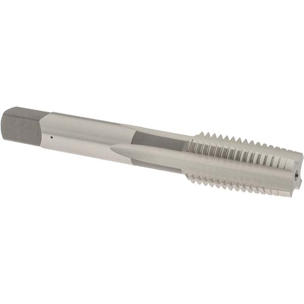 OSG 1975700 Straight Flute Tap M16x2 Metric Fine, 4 Flute, Taper Chamfer, 6H Class of Fit, High-Speed Steel, Bright/Uncoated Finish