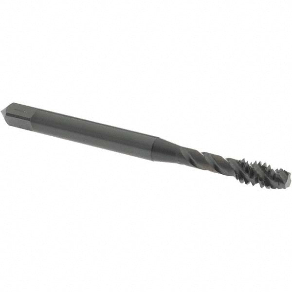 OSG 1302000301 Spiral Flute Tap #10-24, UNC, 3 Flute, Plug Chamfer, 2B Class of Fit, Vanadium High-Speed Steel, Oxide Finish