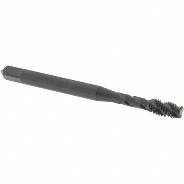 OSG 1302000401 Spiral Flute Tap #10-32, UNF, 3 Flute, Plug Chamfer, 2B Class of Fit, Vanadium High-Speed Steel, Oxide Finish