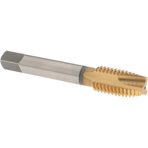 OSG 1233205 Spiral Point Tap 5/8-11 UNC, 3 Flutes, Plug Chamfer, 3B Class of Fit, HSS, TiN Coated