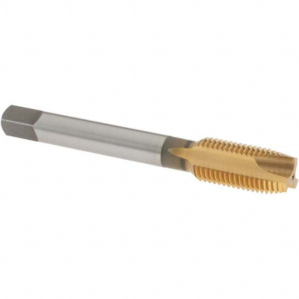 OSG 1232205 Spiral Point Tap 7/16-20 UNF, 3 Flutes, Plug Chamfer, 3B Class of Fit, HSS, TiN Coated