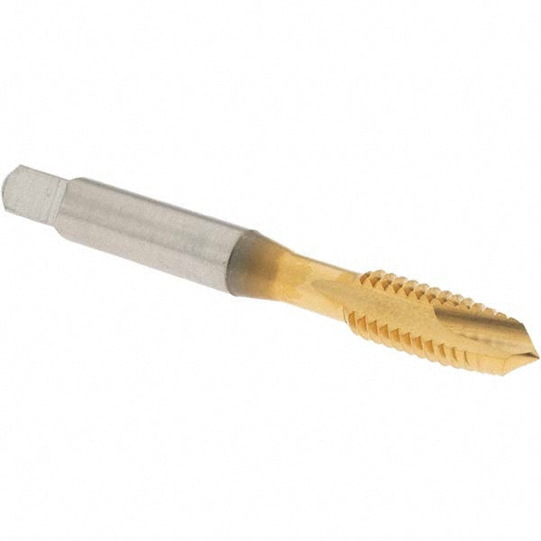 OSG 1230805 Spiral Point Tap 5/16-18 UNC, 2 Flutes, Plug Chamfer, 3B Class of Fit, HSS, TiN Coated