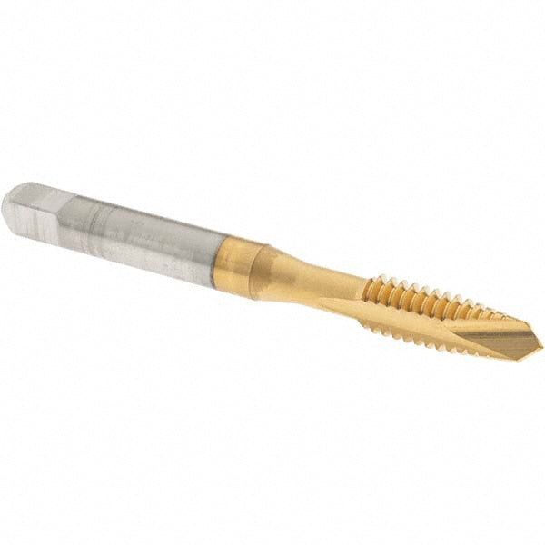 OSG 1225005 Spiral Point Tap 1/4-20 UNC, 2 Flutes, Plug Chamfer, HSS, TiN Coated