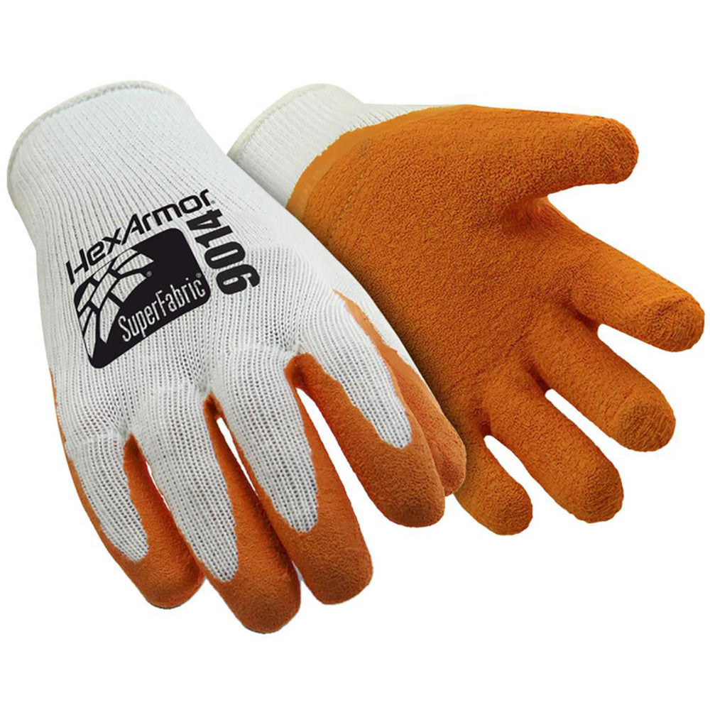 HexArmor 9014-M(8) Cut & Puncture-Resistant Gloves Size M, ANSI Cut A9, ANSI Puncture 5, Latex, Cotton