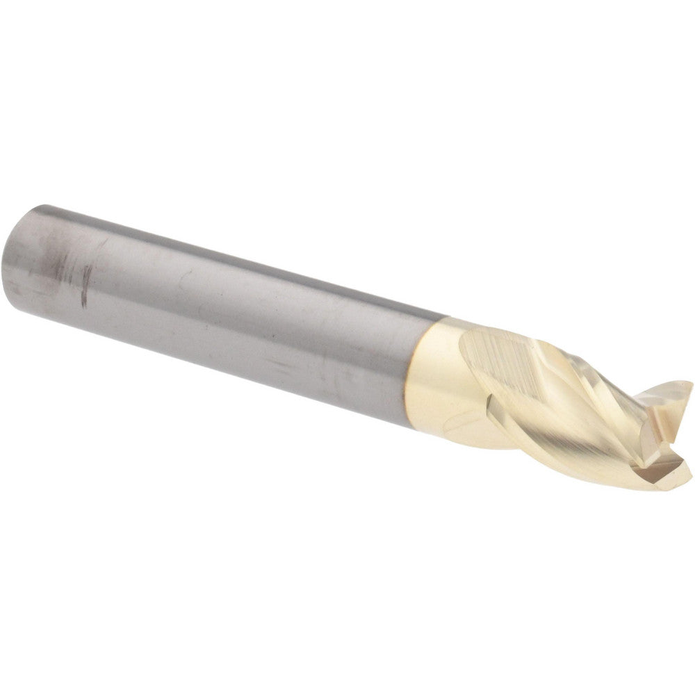 Accupro 315162 Square End Mill 3/8" Dia, 1/2" LOC, 3 Flute, Solid Carbide
