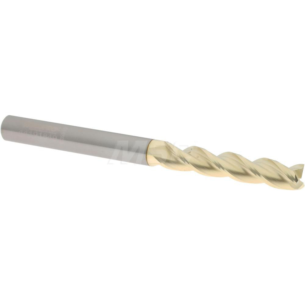 Accupro 315149 Square End Mill 1/4" Dia, 1-1/4" LOC, 3 Flute, Solid Carbide