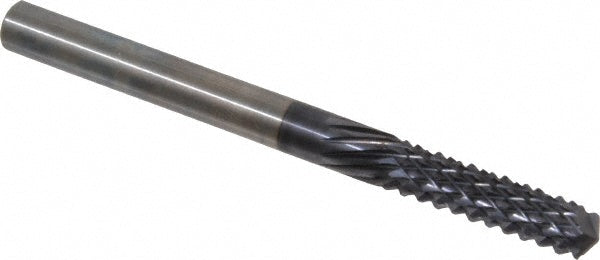 Onsrud 66-912ALTIN Diamond Pattern Router Bit 0.25" Dia, 1" LOC, 1/4" Shank Dia, Drill Point