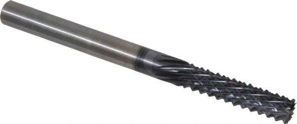 Onsrud 66-910ALTIN Diamond Pattern Router Bit 0.25" Dia, 1" LOC, 1/4" Shank Dia, Burr