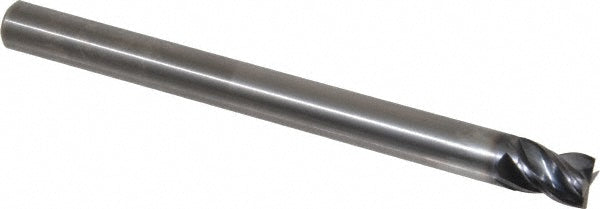 Kennametal 4072205 Square End Mill 1/2" Dia, 5/8" LOC, 4 Flute, Solid Carbide