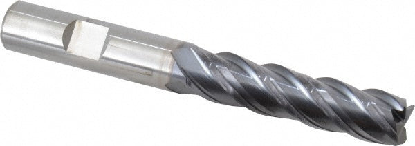 Kennametal 4071927 Square End Mill 1/2" Dia, 2" LOC, 4 Flutes, Solid Carbide