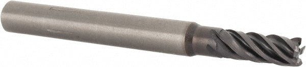 Kennametal 4046288 Corner Radius End Mill 5 mm Dia, 13 mm LOC, 0.25 mm Radius, 5 Flutes, Solid Carbide