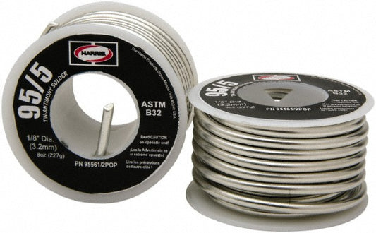 Lincoln Electric 95561/2POP Solder Silver, 1/8" Dia