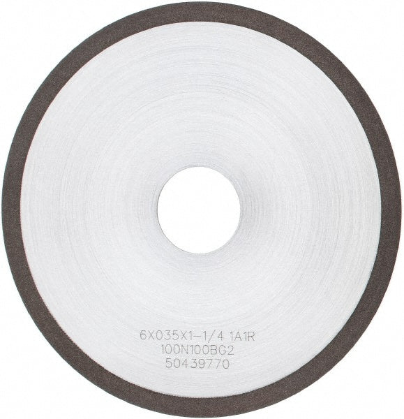 Tru-Maxx RESIN-68 Cutoff Wheel Type 1A1R, 6" Dia, 0.035" Thick, 1-1/4" Hole, Cubic Boron Nitride