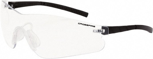 CrossFire 3024 AF Safety Glass Anti-Fog, Polycarbonate, Clear Lenses, Full-Framed, UV Protection