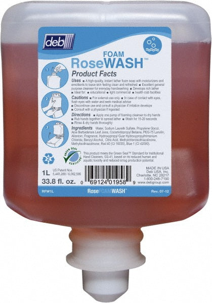 SC Johnson Professional RFW1L Refresh Rose FOAM 1L Cartridge, 6/case