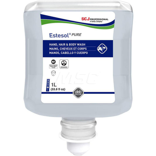 SC Johnson Professional PUW1L Estesol PURE Hand, Hair & Body Cleaner, 1L Cartridge, 6/case