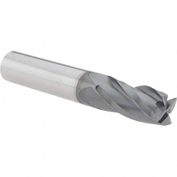 YG-1 07593TF Square End Mill 1/2" Dia, 1" LOC, 4 Flute, Solid Carbide