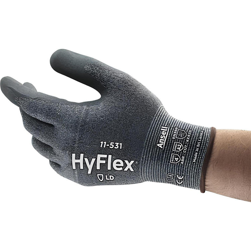 Ansell 11531110 Series 11-531 Cut, Puncture & Abrasive-Resistant Gloves Size 2XL, ANSI Cut A2, ANSI Puncture 4, Silicone-Free Nitrile, Synthetic