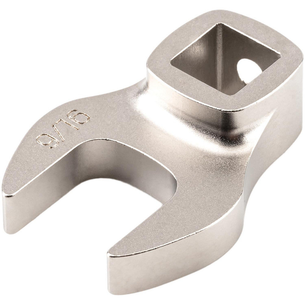 Tekton WCF13114 Crowfoot Wrenches Style Open End  Drive Size (Inch) 3/8  Wrench Size (Inch) 9/16  Size (Inch) 9/16  Material Steel  Overall Length (Inch) 1.5