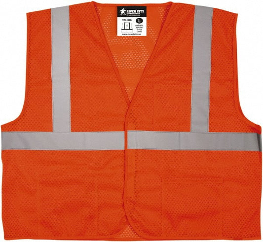 MCR Safety VCL2MOFRX4 High Visibility Vest 4X-Large