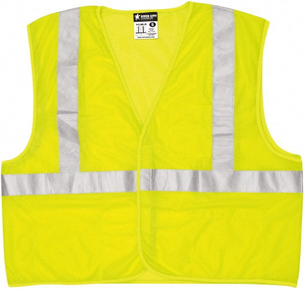 MCR Safety VCL2MLFRL High Visibility Vest  Large, General Purpose Vest,  ANSI Class 2