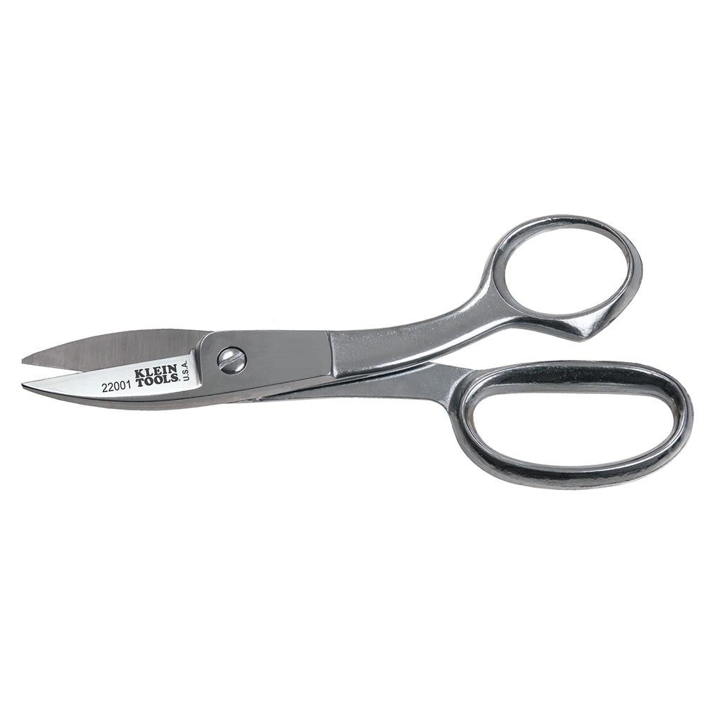 Klein Tools 22001 Shears 8" OAL, 2" LOC, Forged Steel Blades