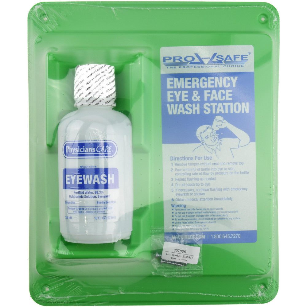 PRO-SAFE 24-000MSC 16 oz, Disposable Eyewash Single Station