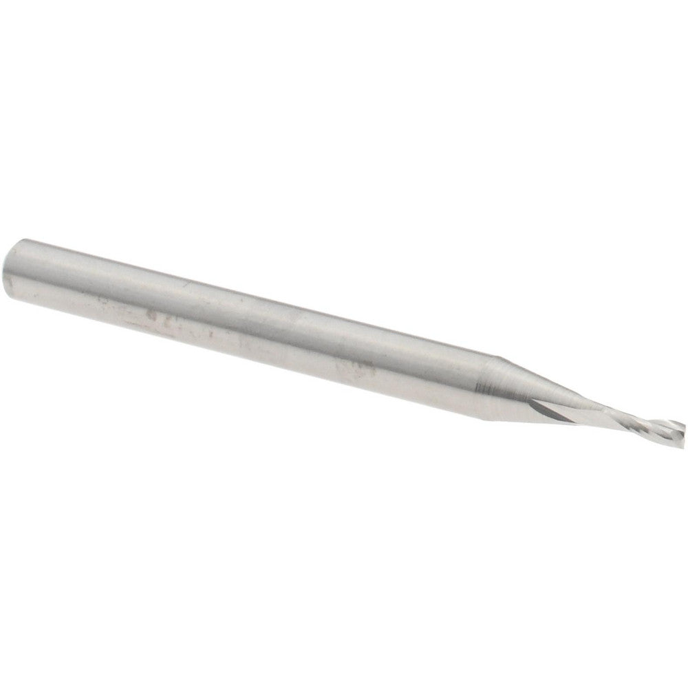 Harvey Tool 48650 Spiral Router Bit 0.0500" Dia, 0.1500" LOC, 0.1250" Shank Dia, 2 Flute, Upcut