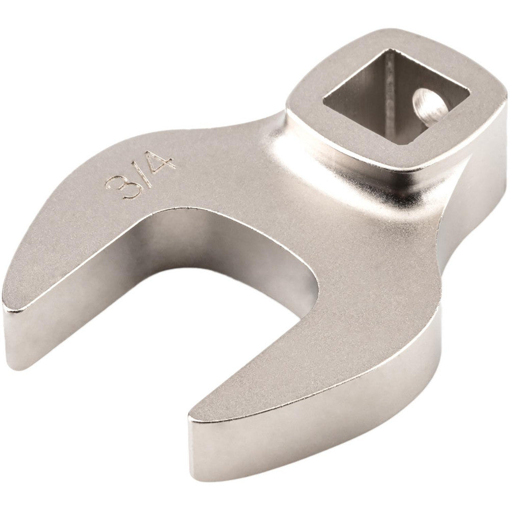 Tekton WCF13119 Crowfoot Wrenches Style Open End  Drive Size (Inch) 3/8  Wrench Size (Inch) 3/4  Size (Inch) 3/4  Material Steel  Overall Length (Inch) 1.9