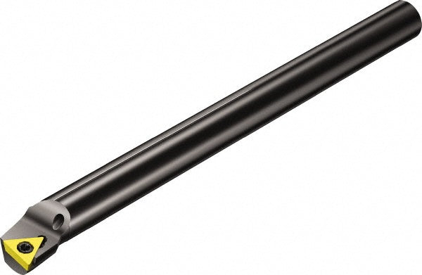 Sandvik Coromant 5721288 Indexable Boring Bar A04F-STFCR1.2-R, 8.70 mm Min Bore, Right Hand, 6.35 mm Shank Dia, 0 deg Lead, Steel