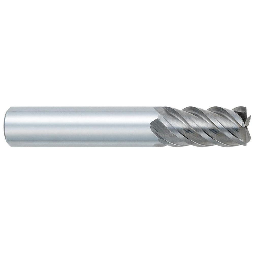 OSG 455-1251 Square End Mill 1/8'' Dia, 1/4'' LOC, 1/8'' Shank Dia, 1-1/2'' OAL, 5 Flutes, Solid Carbide