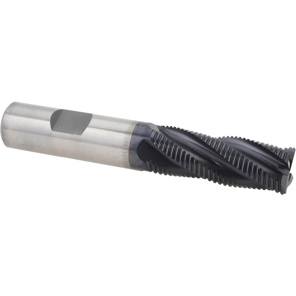 Hertel 44838415 Roughing End Mill 5/8" Dia, 4 Flute, Fine Pitch, Single End, Cobalt