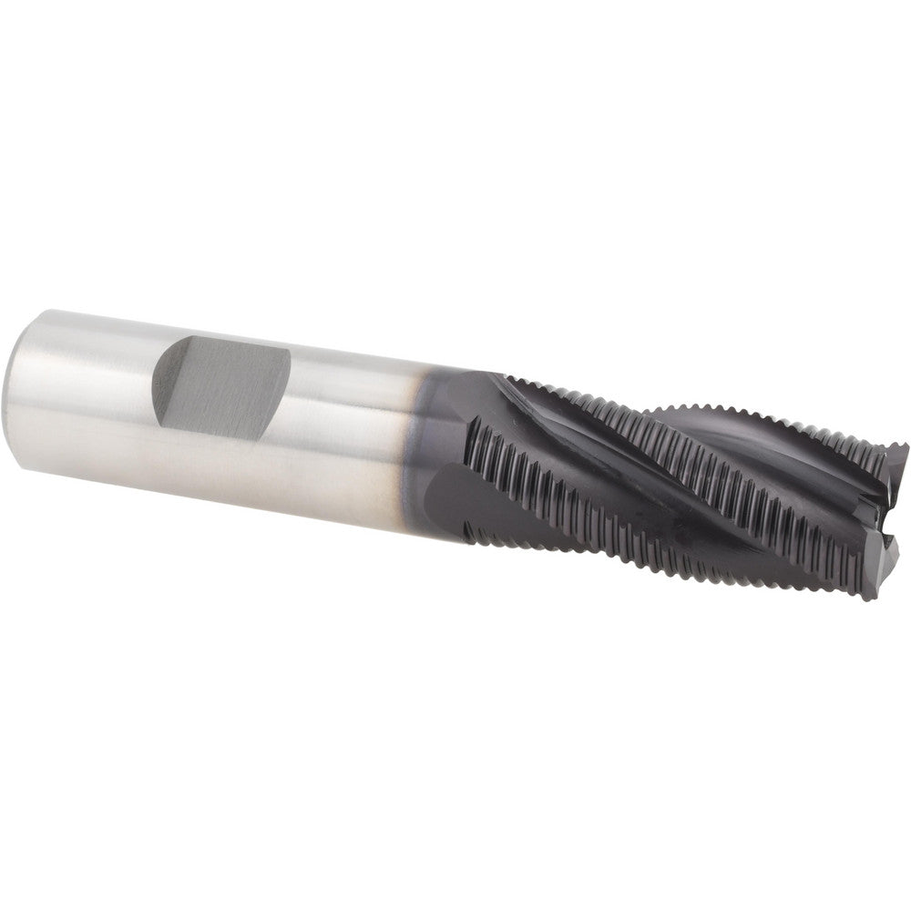 Hertel 44838456 Roughing End Mill 3/4" Dia, 4 Flute, Fine Pitch, Single End, Cobalt