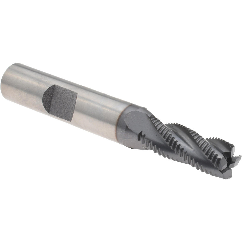 Hertel 44838589 Roughing End Mill 5/16" Dia, 4 Flute, Fine Pitch, Single End, Cobalt