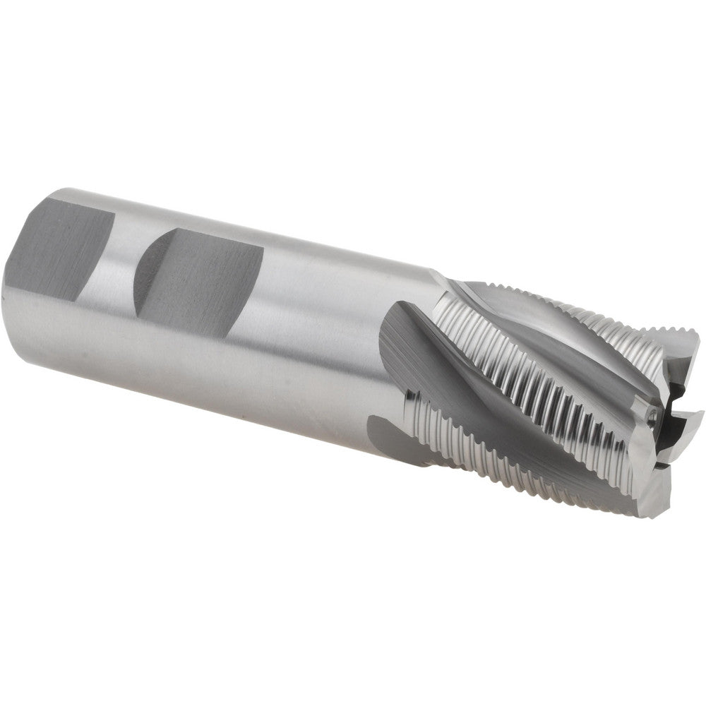 Hertel 44838720 Roughing End Mill 1" Dia, 5 Flute, Fine Pitch, Single End, Cobalt