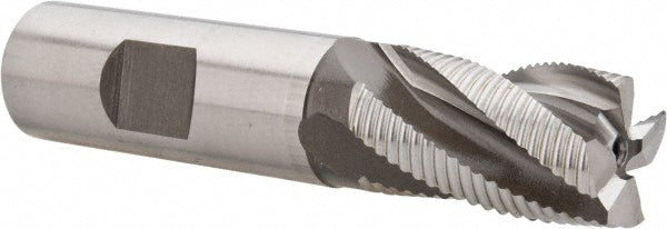 Hertel 44838753 Roughing End Mill 3/4" Dia, 4 Flute, Fine Pitch, Single End, Cobalt